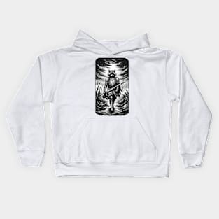 Raccoon Knight Aftermath Kids Hoodie